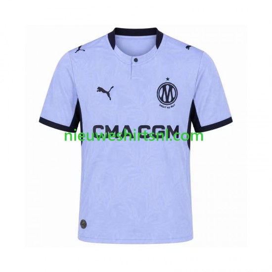 Olympique Marseille Heren Shirt met Bedrukking Derde 2026-2027 Korte Mouw