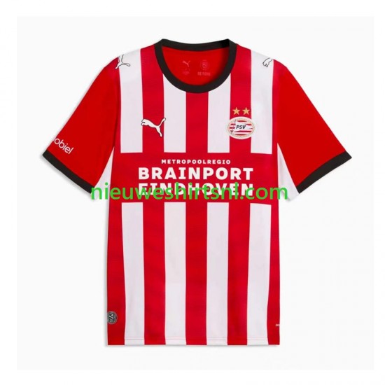 PSV Eindhoven Heren Shirt met Bedrukking Thuis 2026-2027 Korte Mouw
