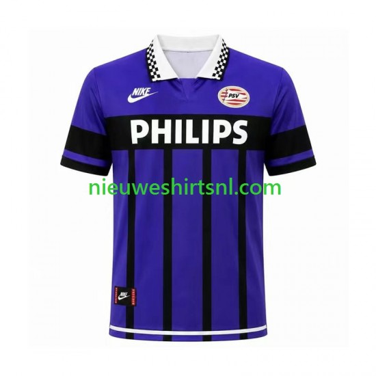 PSV Eindhoven Heren Shirt met Bedrukking 1995 Retro Uit Korte Mouw