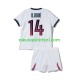 Paris Saint-Germain Kind Shirt met Bedrukking Desire Doue 14 Uit 2026-2027 Korte Mouw