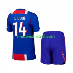 Paris Saint-Germain Kind Shirt met Bedrukking Desire Doue 14 Thuis 2026-2027 Korte Mouw