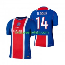 Paris Saint-Germain Heren Shirt met Bedrukking Desire Doue 14 Thuis 2026-2027 Korte Mouw Paris Saint-Germain Heren Shirt met Bedrukking Desire Doue 14 Thuis 2026-2027 Korte Mouw