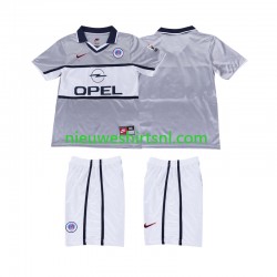 Paris Saint-Germain Kind Shirt met Bedrukking 2000 2001 Retro Uit Korte Mouw