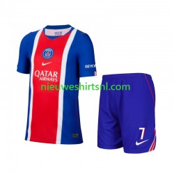 Paris Saint-Germain Kind Shirt met Bedrukking Mbappé Kylian 7 Thuis 2026-2027 Korte Mouw