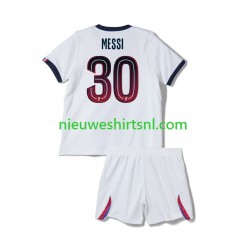 Paris Saint-Germain Kind Shirt met Bedrukking Lionel Messi 30 Uit 2026-2027 Korte Mouw