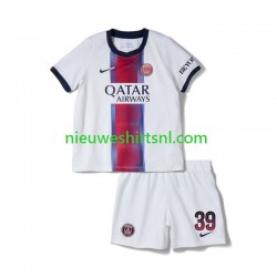 Paris Saint-Germain Kind Shirt met Bedrukking Matvey Safonov 39 Uit 2026-2027 Korte Mouw