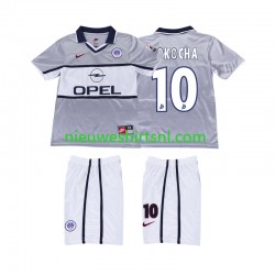 Paris Saint-Germain Kind Shirt met Bedrukking OKOCHA 10 2000 2001 Retro Uit Korte Mouw