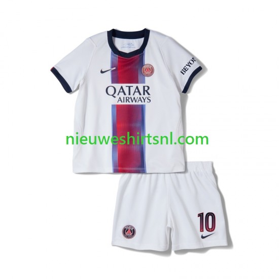 Paris Saint-Germain Kind Shirt met Bedrukking Ousmane Dembele 10 Uit 2026-2027 Korte Mouw