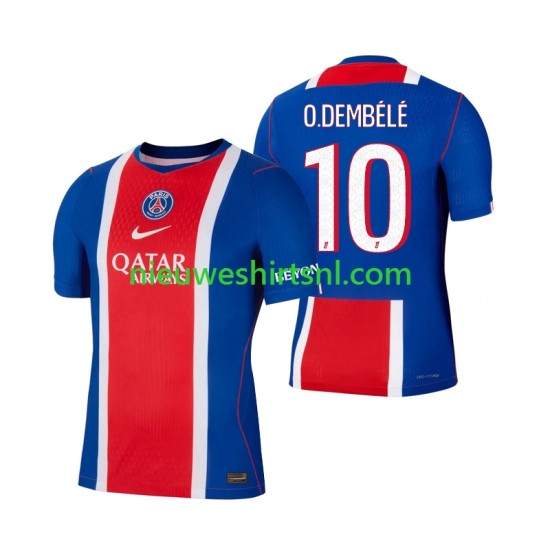 Paris Saint-Germain Heren Shirt met Bedrukking Ousmane Dembele 10 Thuis 2026-2027 Korte Mouw
