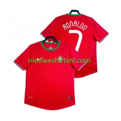 Portugal Heren Shirt met Bedrukking Cristiano Ronaldo 7 2012 Retro Thuis Korte Mouw Portugal Heren Shirt met Bedrukking Cristiano Ronaldo 7 2012 Retro Thuis Korte Mouw