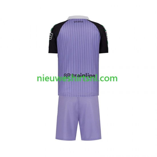 Real Betis Kind Shirt met Bedrukking Doelman Retro Thuis 2025-2026 Korte Mouw