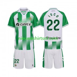Real Betis Kind Shirt met Bedrukking Isco 22 Thuis 2026-2027 Korte Mouw Real Betis Kind Shirt met Bedrukking Isco 22 Thuis 2026-2027 Korte Mouw