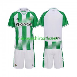 Real Betis Kind Shirt met Bedrukking Thuis 2026-2027 Korte Mouw Real Betis Kind Shirt met Bedrukking Thuis 2026-2027 Korte Mouw