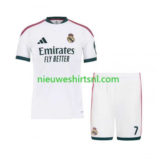 Real Madrid Kind Shirt met Bedrukking Cristiano Ronaldo 7 Thuis 2026-2027 Korte Mouw