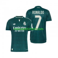 Real Madrid Heren Shirt met Bedrukking Cristiano Ronaldo 7 Uit 2026-2027 Korte Mouw Real Madrid Heren Shirt met Bedrukking Cristiano Ronaldo 7 Uit 2026-2027 Korte Mouw
