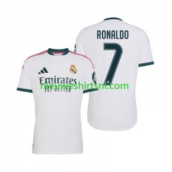Real Madrid Heren Shirt met Bedrukking Cristiano Ronaldo 7 Thuis 2026-2027 Korte Mouw Real Madrid Heren Shirt met Bedrukking Cristiano Ronaldo 7 Thuis 2026-2027 Korte Mouw