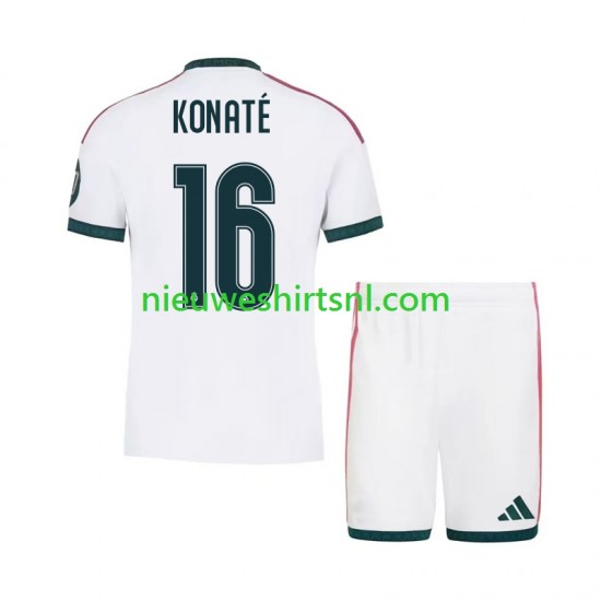 Real Madrid Kind Shirt met Bedrukking Ibrahima Konate 16 Thuis 2026-2027 Korte Mouw