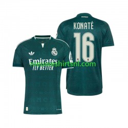 Real Madrid Heren Shirt met Bedrukking Ibrahima Konate 16 Uit 2026-2027 Korte Mouw Real Madrid Heren Shirt met Bedrukking Ibrahima Konate 16 Uit 2026-2027 Korte Mouw
