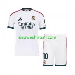 Real Madrid Kind Shirt met Bedrukking Mbappé Kylian 10 Thuis 2026-2027 Korte Mouw
