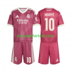 Real Madrid Kind Shirt met Bedrukking Mbappé Kylian 10 Derde 2026-2027 Korte Mouw