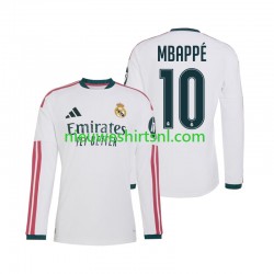 Real Madrid Heren Shirt met Bedrukking Mbappé Kylian 10 Thuis 2026-2027 Lange Mouw Real Madrid Heren Shirt met Bedrukking Mbappé Kylian 10 Thuis 2026-2027 Lange Mouw