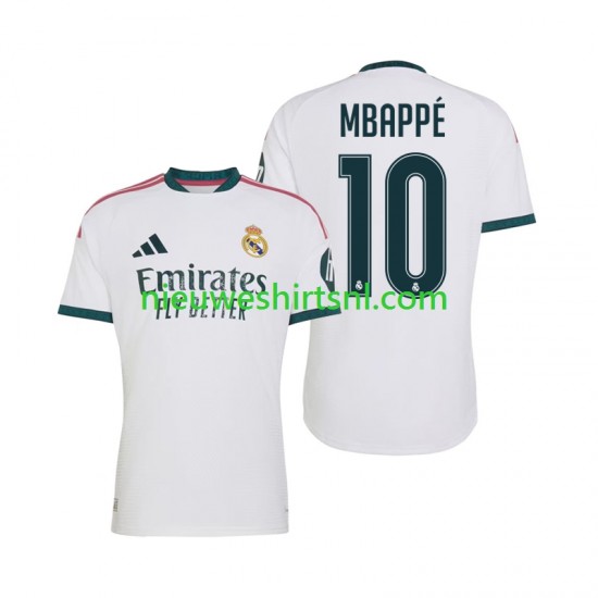 Real Madrid Heren Shirt met Bedrukking Mbappé Kylian 10 Thuis 2026-2027 Korte Mouw