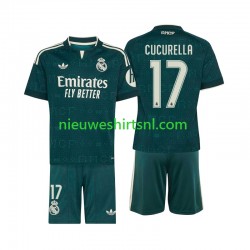 Real Madrid Kind Shirt met Bedrukking Marc Cucurella 17 Uit 2026-2027 Korte Mouw