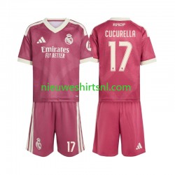Real Madrid Kind Shirt met Bedrukking Marc Cucurella 17 Derde 2026-2027 Korte Mouw