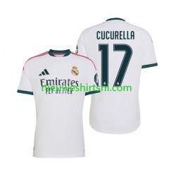 Real Madrid Heren Shirt met Bedrukking Marc Cucurella 17 Thuis 2026-2027 Korte Mouw Real Madrid Heren Shirt met Bedrukking Marc Cucurella 17 Thuis 2026-2027 Korte Mouw