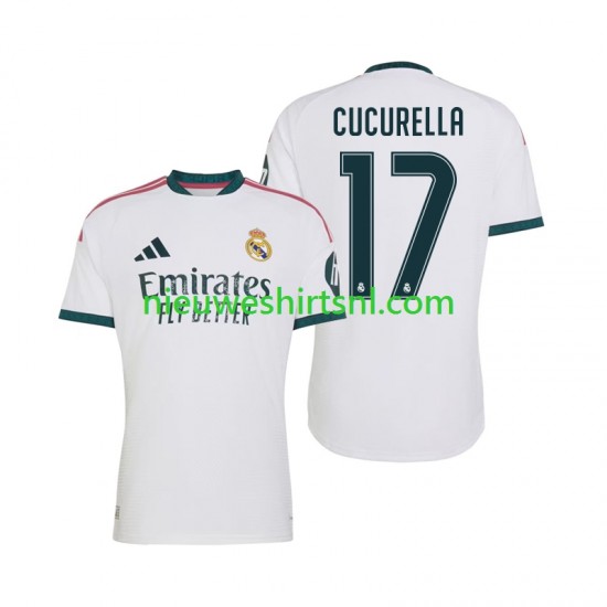 Real Madrid Heren Shirt met Bedrukking Marc Cucurella 17 Thuis 2026-2027 Korte Mouw