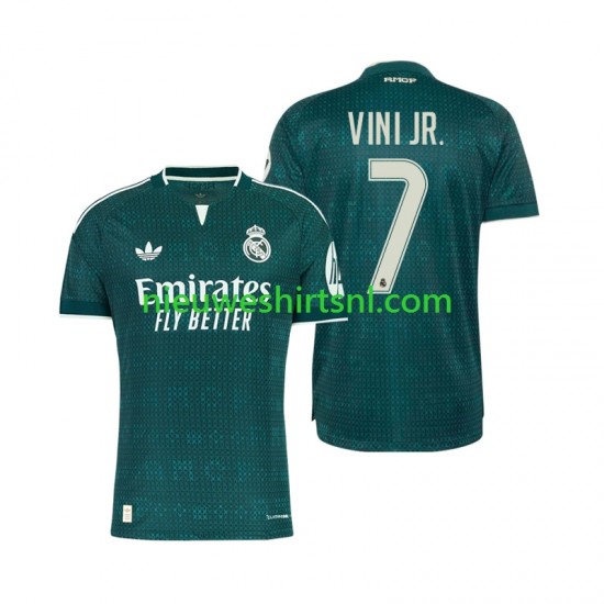 Real Madrid Heren Shirt met Bedrukking Vinicius Junior 7 Uit 2026-2027 Korte Mouw