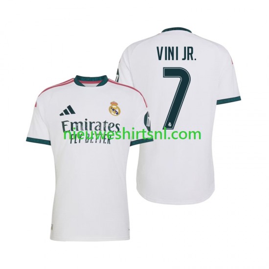 Real Madrid Heren Shirt met Bedrukking Vinicius Junior 7 Thuis 2026-2027 Korte Mouw