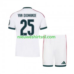 Real Madrid Kind Shirt met Bedrukking Yan Diomande 25 Thuis 2026-2027 Korte Mouw