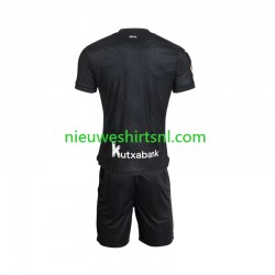 Real Sociedad Kind Shirt met Bedrukking Uit 2026-2027 Korte Mouw