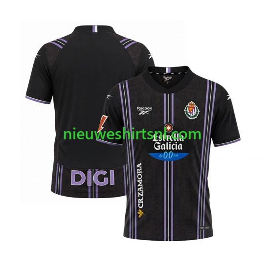 Real Valladolid Heren Shirt met Bedrukking Uit 2026-2027 Korte Mouw