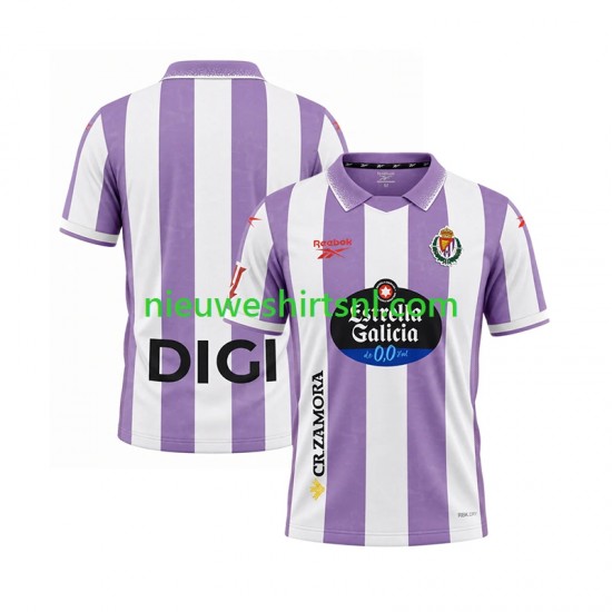 Real Valladolid Heren Shirt met Bedrukking Thuis 2026-2027 Korte Mouw