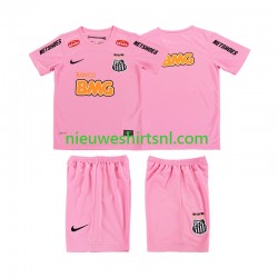 Kind Shirt met Bedrukking Santos 2012 2013 Retro Vierde Korte Mouw