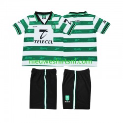 Sporting CP Kind Shirt met Bedrukking 2000 Retro Thuis 1999 Korte Mouw Sporting CP Kind Shirt met Bedrukking 2000 Retro Thuis 1999 Korte Mouw
