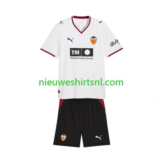 Valencia CF Kind Shirt met Bedrukking Thuis 2026-2027 Korte Mouw