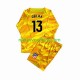 Atlético Madrid Kind Shirt met Bedrukking Doelman Jan Oblak 13 Orangecolor 2023-2024 Lange Mouw