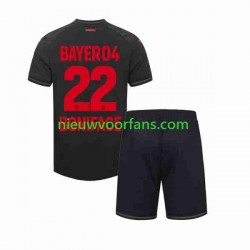 Bayer 04 Leverkusen Kind Shirt met Bedrukking Victor Boniface 22 Thuis 2023-2024 Korte Mouw