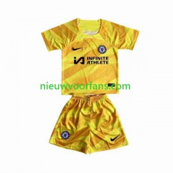 Chelsea Kind Shirt met Bedrukking Doelman Thuis 2023-2024 Korte Mouw