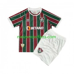 Fluminense Kind Shirt met Bedrukking Thuis 2023-2024 Korte Mouw