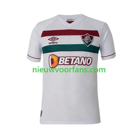 Fluminense Heren Shirt met Bedrukking Marcelo 12 Uit 2023-2024 Korte Mouw