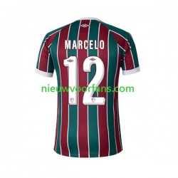 Fluminense Heren Shirt met Bedrukking Marcelo 12 Thuis 2023-2024 Korte Mouw