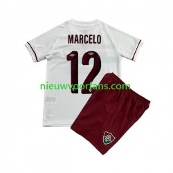 Fluminense Kind Shirt met Bedrukking Marcelo 12 Uit 2023-2024 Korte Mouw