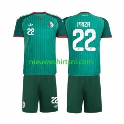 Algerije Kind Shirt met Bedrukking Ibrahim Maza 22 Uit 2026 Korte Mouw