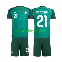 Algerije Kind Shirt met Bedrukking Ramy Bensebaini 21 Uit 2026 Korte Mouw