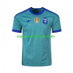 Argentinië Heren Shirt met Bedrukking Doelman Uit WK 2026 Korte Mouw
