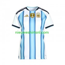 Argentinië Dames Shirt met Bedrukking Thuis WK 2026 Korte Mouw